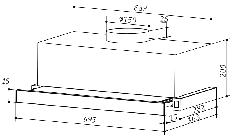 1.MA%CC%81Y HU%CC%81T MU%CC%80I SEVILLA SV 700C Máy hút mùi cao cấp Sevilla SV-700C