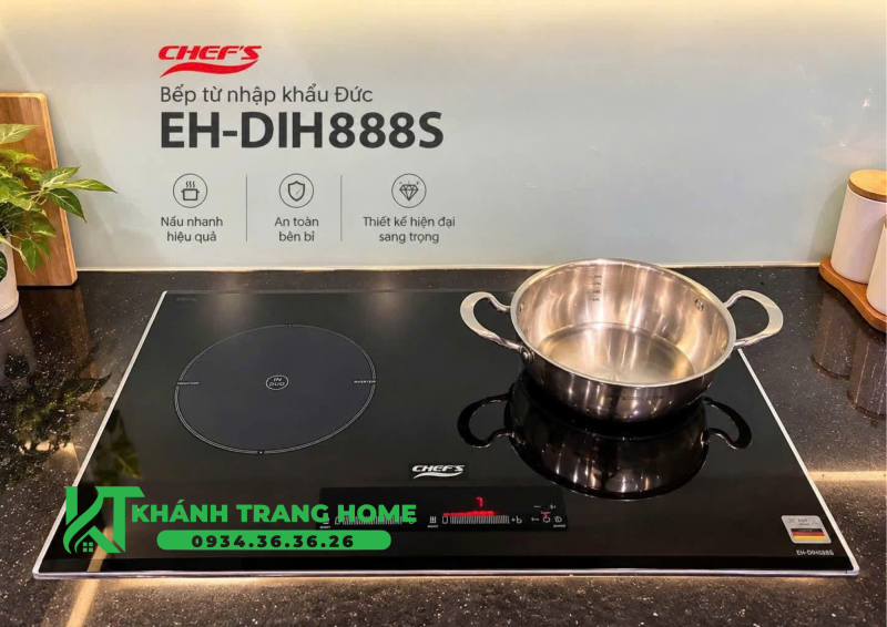 BẾP TỪ CHEFS EH-DIH888S 12 BẾP TỪ CHEFS EH-DIH888S