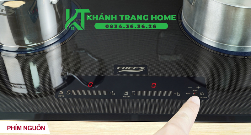 BẾP TỪ CHEFS EH-DIH888S 7 BẾP TỪ CHEFS EH-DIH888S
