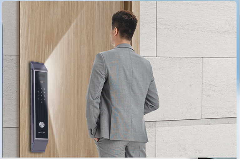 khoa cua nhan dien khuon mat khoa sharp Cấu tạo của khóa hiện đại S9-FV