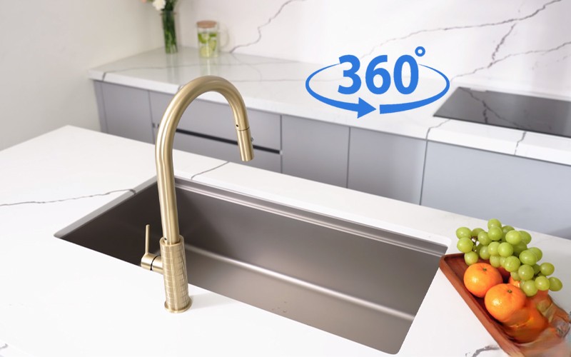 VÒI RỬA KONOX VENICE GOLD 23 VÒI RỬA KONOX VENICE GOLD