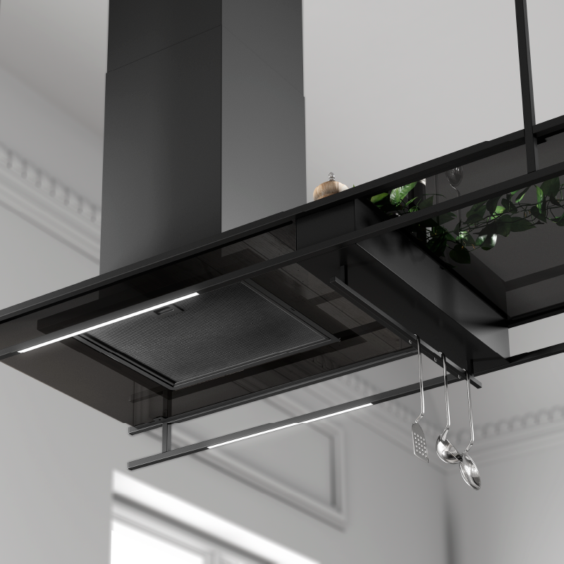 Máy hút mùi MALLOCA INDUST K140B treo độc lập