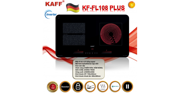 BẾP ĐIỆN TỪ KAFF KF-FL108 PLUS 19 BẾP ĐIỆN TỪ KAFF KF-FL108 PLUS