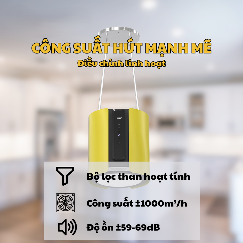 MÁY HÚT MÙI KAFF KF-IS0935YL 12 MÁY HÚT MÙI KAFF KF-IS0935YL