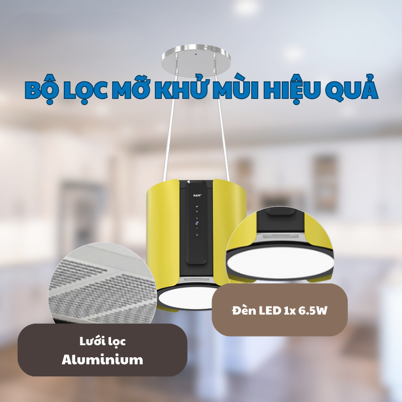 MÁY HÚT MÙI KAFF KF-IS0935YL 11 MÁY HÚT MÙI KAFF KF-IS0935YL