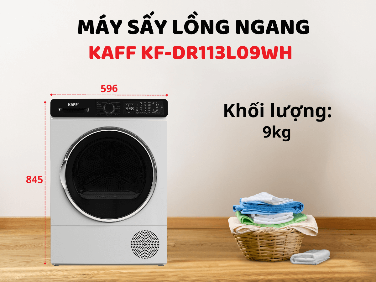 MÁY SẤY KAFF KF-DR113L09WH 18 MÁY SẤY KAFF KF-DR113L09WH