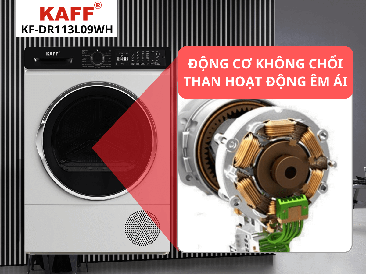 MÁY SẤY KAFF KF-DR113L09WH 15 MÁY SẤY KAFF KF-DR113L09WH