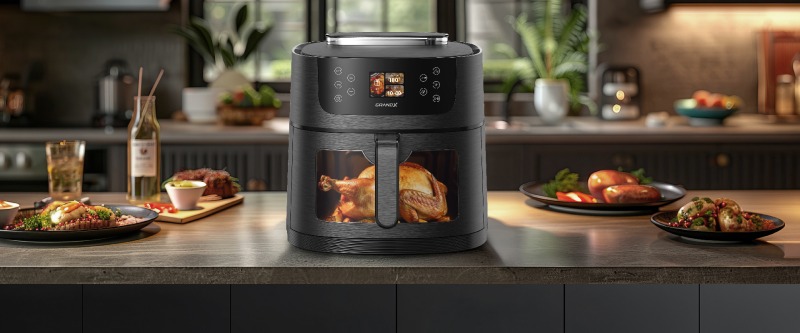 Nồi chiên không dầu GrandX GX-AR08SMART 18 Nồi chiên không dầu GrandX GX-AR08SMART