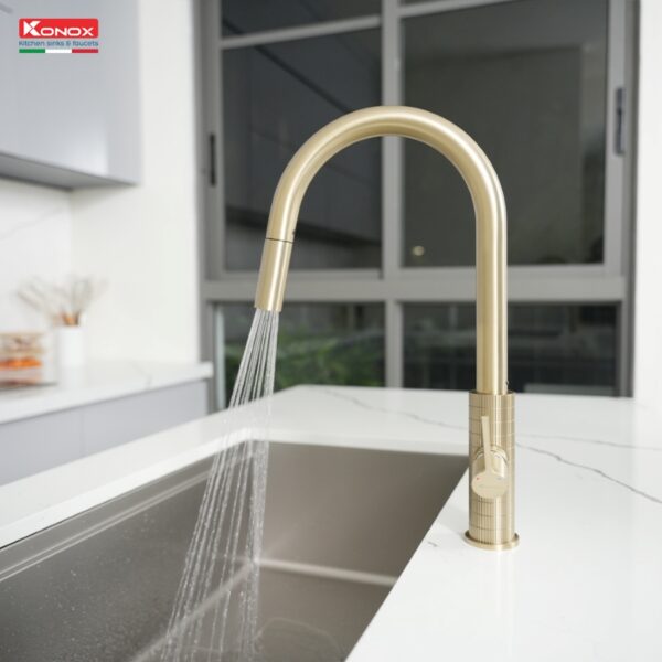 VÒI RỬA KONOX VENICE GOLD 22 VÒI RỬA KONOX VENICE GOLD