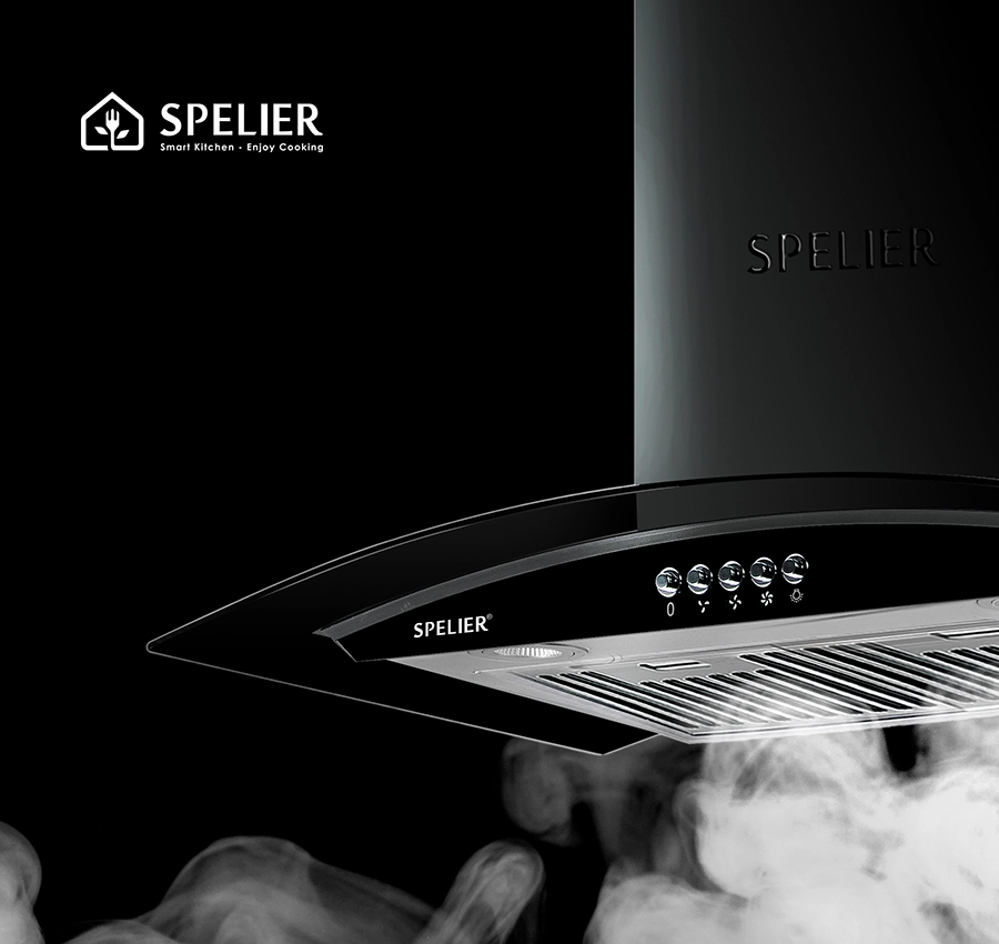 MÁY HÚT MÙI KÍNH CONG SPELIER SP 651G 16 MÁY HÚT MÙI KÍNH CONG SPELIER SP 651G