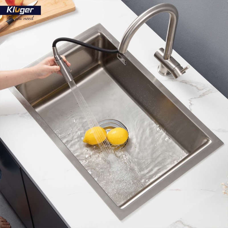 Chậu rửa bát Kluger KU8121S-S68 21 Chậu rửa bát Kluger KU8121S – S68