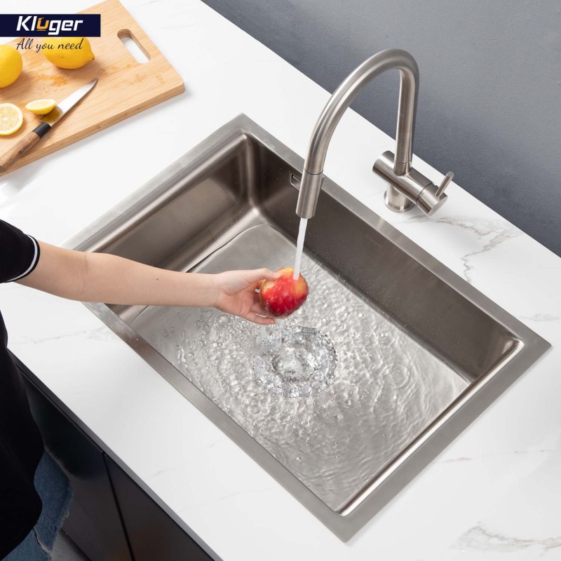 Chậu rửa bát Kluger KU8121S-S68 22 Chậu rửa bát Kluger KU8121S – S68