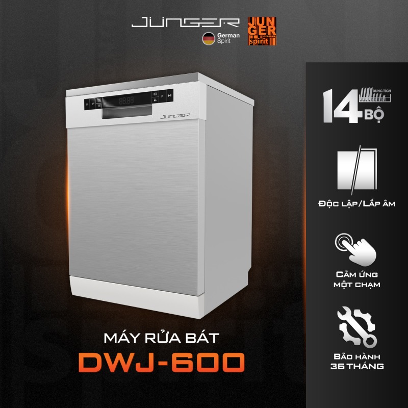 MÁY RỬA BÁT JUNGER DWJ-600 10 MÁY RỬA BÁT JUNGER DWJ-600