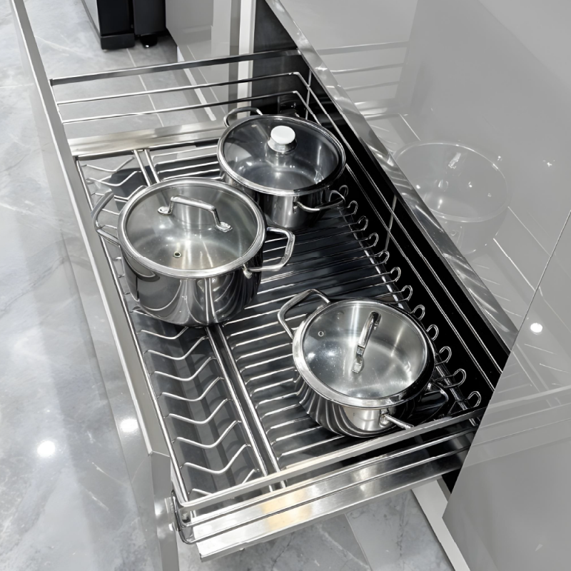 Giá xoong nồi tủ dưới GrandX XP.60M