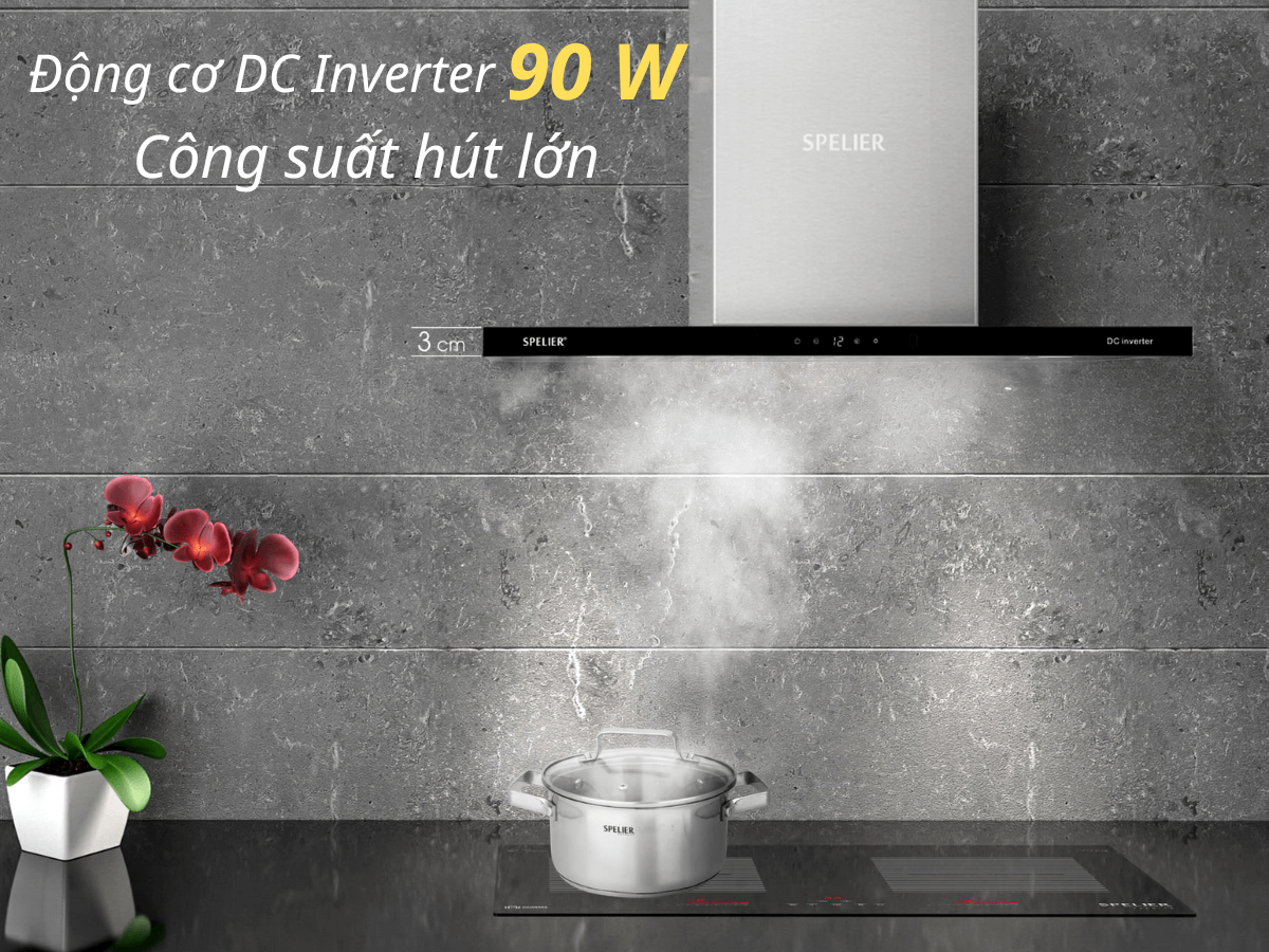 MÁY HÚT MÙI CHỮ T SPELIER SP-110DC90 16 MÁY HÚT MÙI CHỮ T SPELIER SP-110DC90