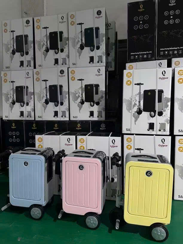 Vali điện Quique SA3 màu vàng 15 Vali điện Quique SA3 màu vàng