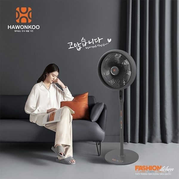 QUẠT ĐIỆN HAWONKOO DC FDH-012-SPEED24-GR 15 QUẠT ĐIỆN HAWONKOO DC FDH-012-SPEED24-GR