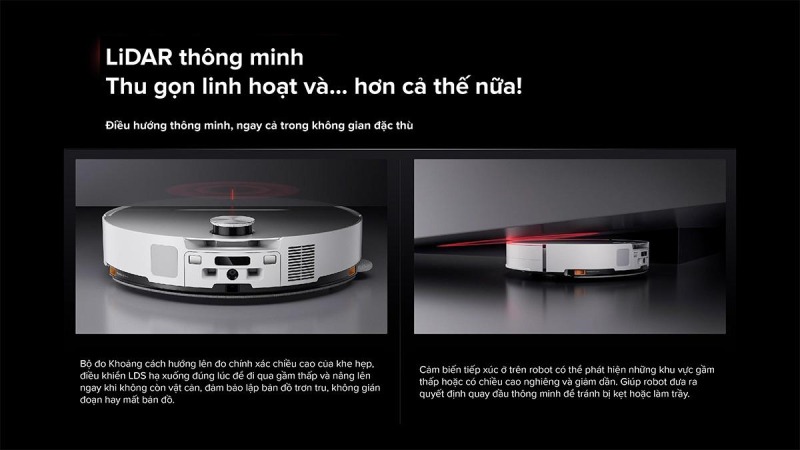 ROBOT HÚT BỤI LAU NHÀ ROBOROCK SAROS 10 72 ROBOT HÚT BỤI LAU NHÀ ROBOROCK SAROS 10