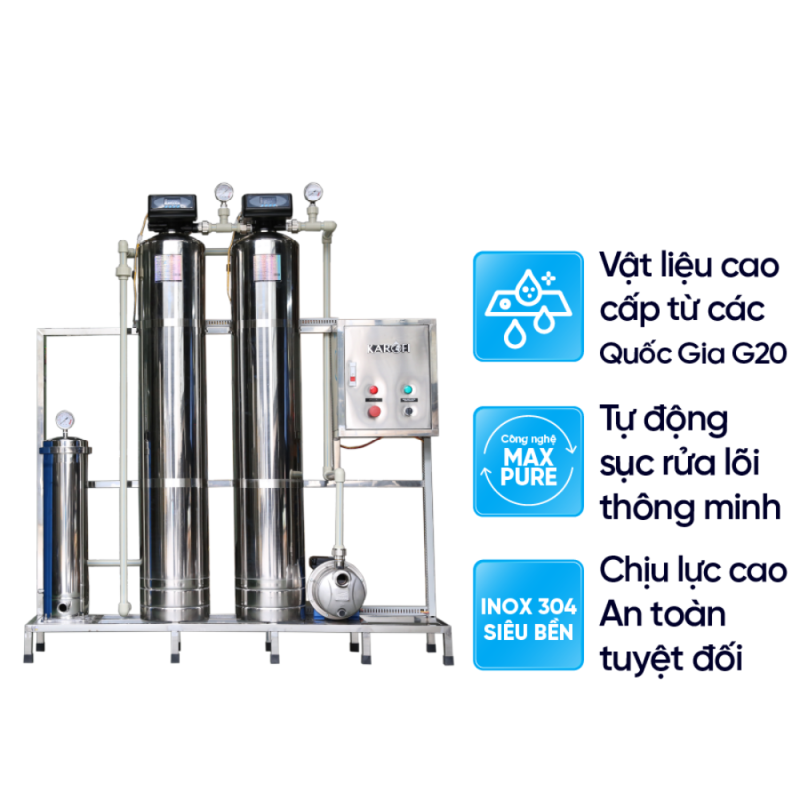 Máy lọc nước đầu nguồn Karofi KTF-332I 11 Máy lọc nước đầu nguồn Karofi KTF-332I