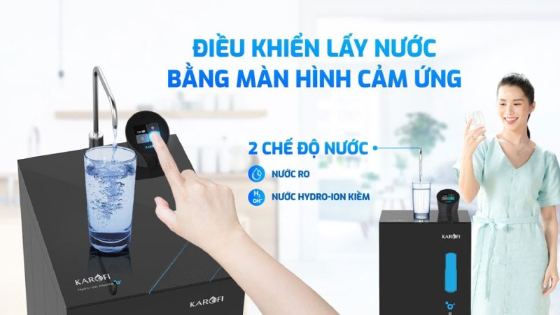 Máy lọc nước Karofi KAE-S68 Hydro-ion kiềm 20 Máy lọc nước Karofi KAE-S68 Hydro-ion kiềm