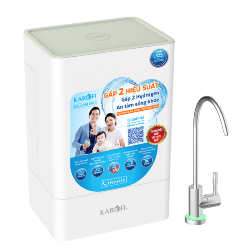 Máy lọc nước RO Karofi KAQ-U98 PRO