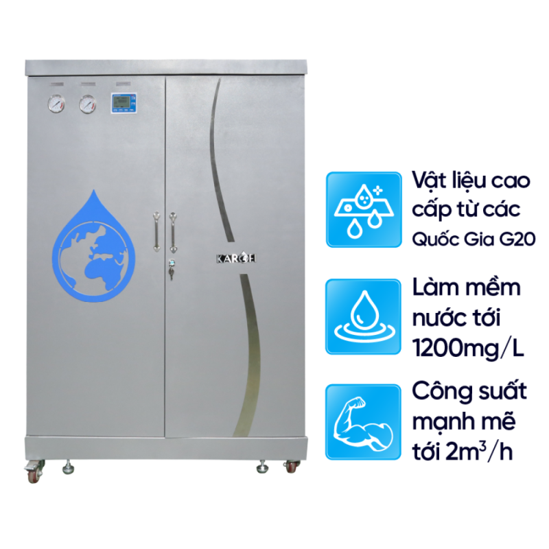 Máy lọc nước tổng đầu nguồn Karofi KTF-662