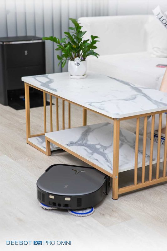 ROBOT HÚT BỤI LAU NHÀ ECOVACS DEEBOT X5 PRO OMNI 71 ROBOT HÚT BỤI LAU NHÀ ECOVACS DEEBOT X5 PRO OMNI