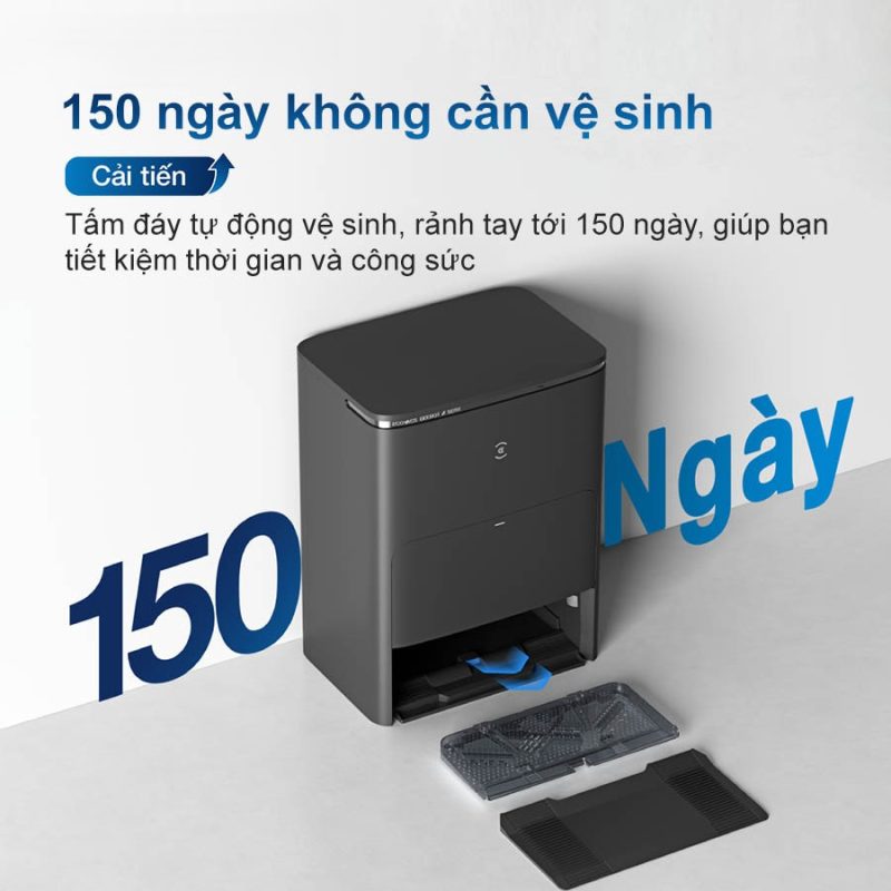 ROBOT HÚT BỤI LAU NHÀ ECOVACS DEEBOT X5 PRO OMNI 65 ROBOT HÚT BỤI LAU NHÀ ECOVACS DEEBOT X5 PRO OMNI