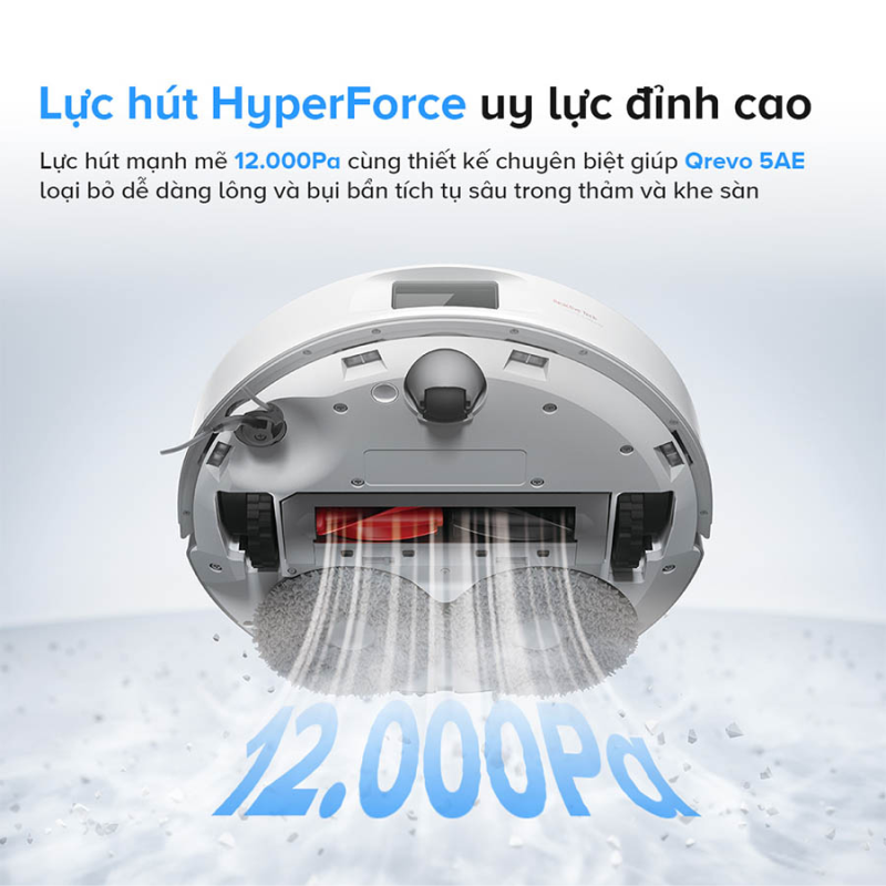 ROBOT HÚT BỤI LAU NHÀ ROBOROCK QREVO 5AE 53 ROBOT HÚT BỤI LAU NHÀ ROBOROCK QREVO 5AE