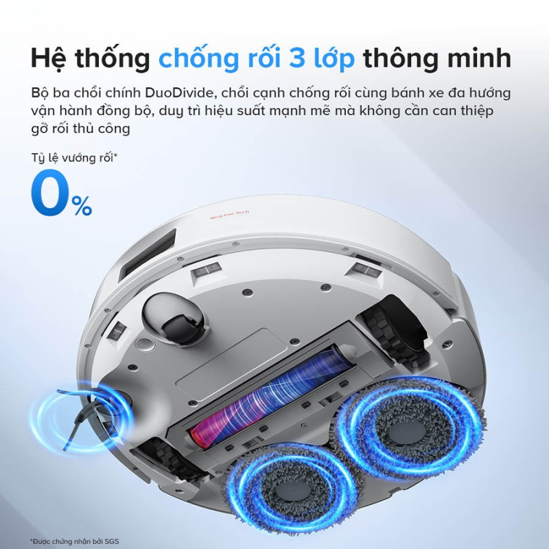 ROBOT HÚT BỤI LAU NHÀ ROBOROCK QREVO 5AE 51 ROBOT HÚT BỤI LAU NHÀ ROBOROCK QREVO 5AE