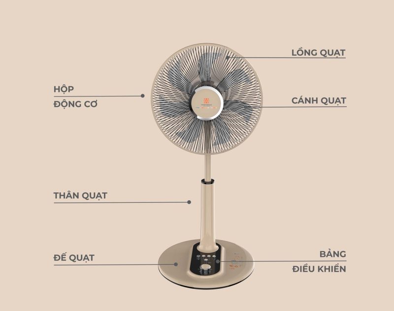 Quạt điện HAWONKOO FAH-010-CF nhập khẩu Thái Lan 25 Quạt điện HAWONKOO FAH-010-CF nhập khẩu Thái Lan