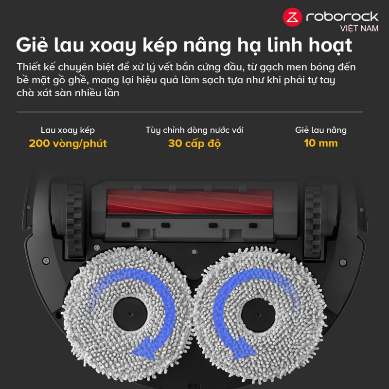 ROBOT HÚT BỤI LAU NHÀ ROBOROCK QR 798 44 ROBOT HÚT BỤI LAU NHÀ ROBOROCK QR 798