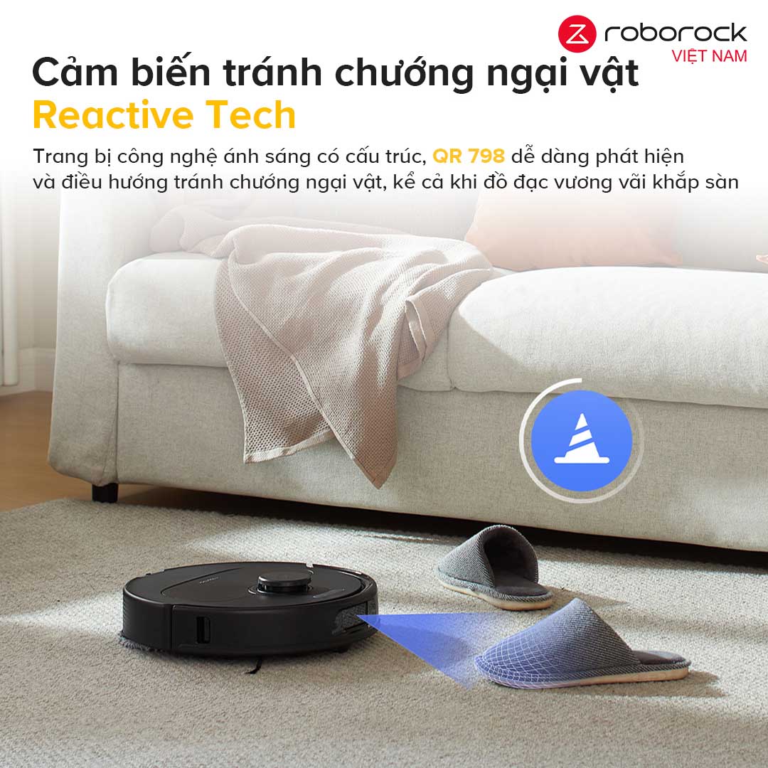 ROBOT HÚT BỤI LAU NHÀ ROBOROCK QR 798 48 ROBOT HÚT BỤI LAU NHÀ ROBOROCK QR 798