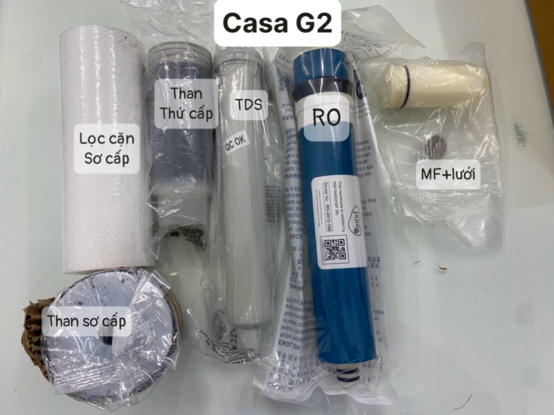 BỘ LỌC THAY THẾ PUREIT CASA G2 9 BỘ LỌC THAY THẾ PUREIT CASA G2