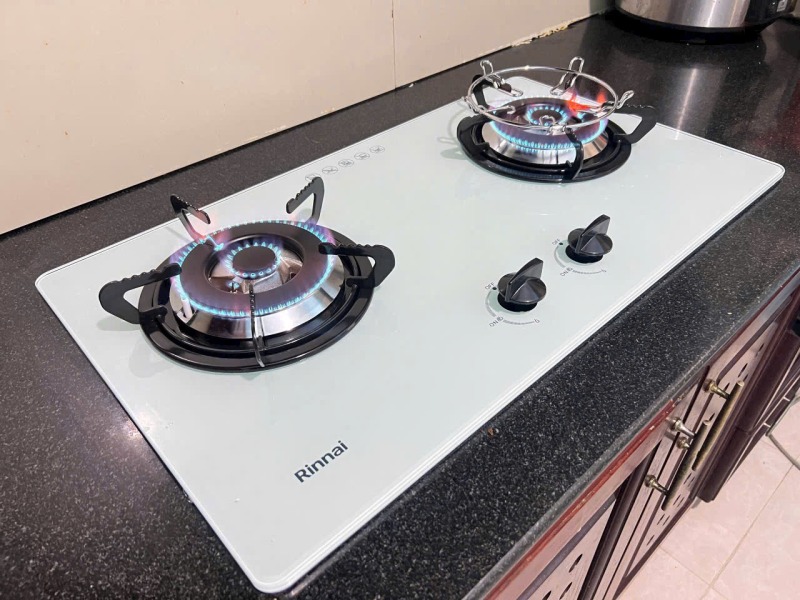 Bếp Gas Âm Rinnai RVB-2WGN