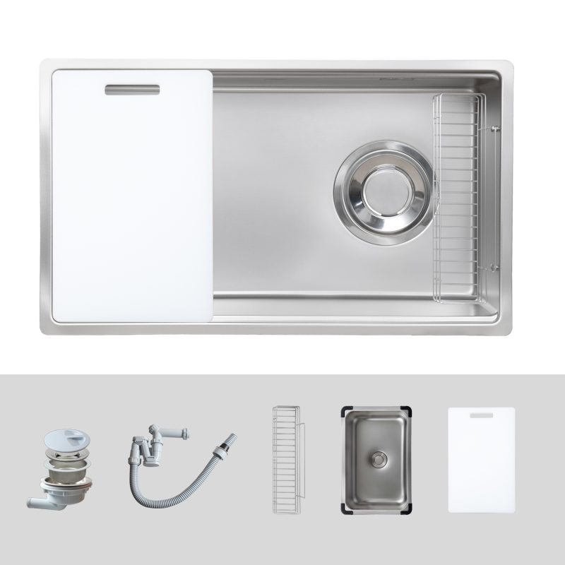 Chậu rửa bát KLUGER KY8045SL Plus 25 Chậu rửa bát KLUGER KY8045SL Plus