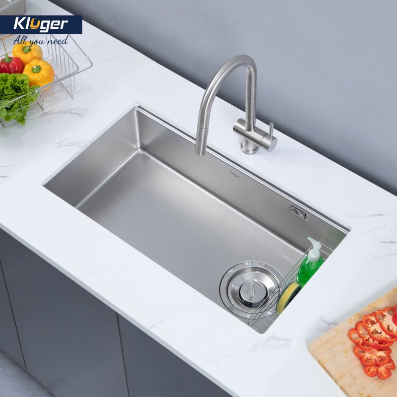 Chậu rửa bát KLUGER KY8045SL Plus 29 Chậu rửa bát KLUGER KY8045SL Plus