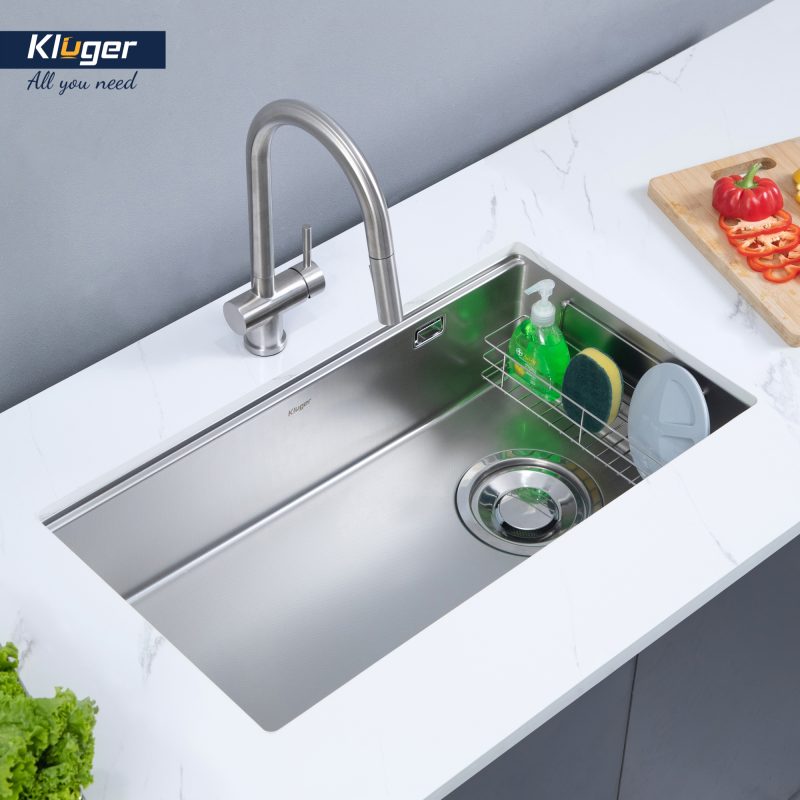 Chậu rửa bát KLUGER KY8045SL Plus 28 Chậu rửa bát KLUGER KY8045SL Plus