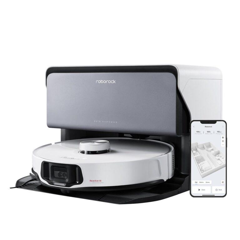 ROBOT HÚT BỤI LAU NHÀ ROBOROCK S8 MAXV ULTRA-TỰ ĐỘNG CẤP XẢ NƯỚC