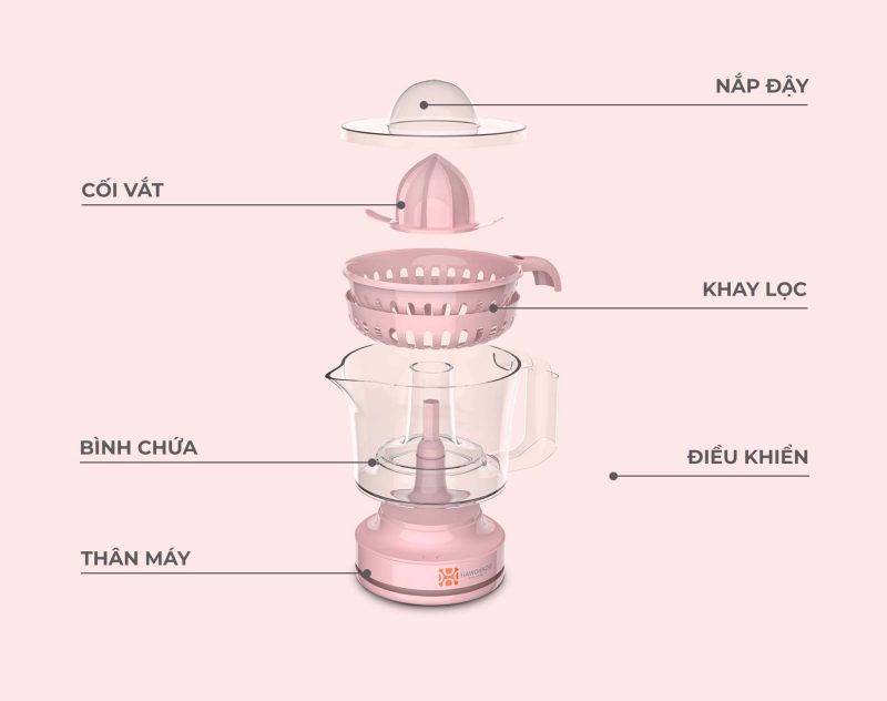 MÁY VẮT CAM HAWONKOO OJH-001-PK 23 MÁY VẮT CAM HAWONKOO OJH-001-PK
