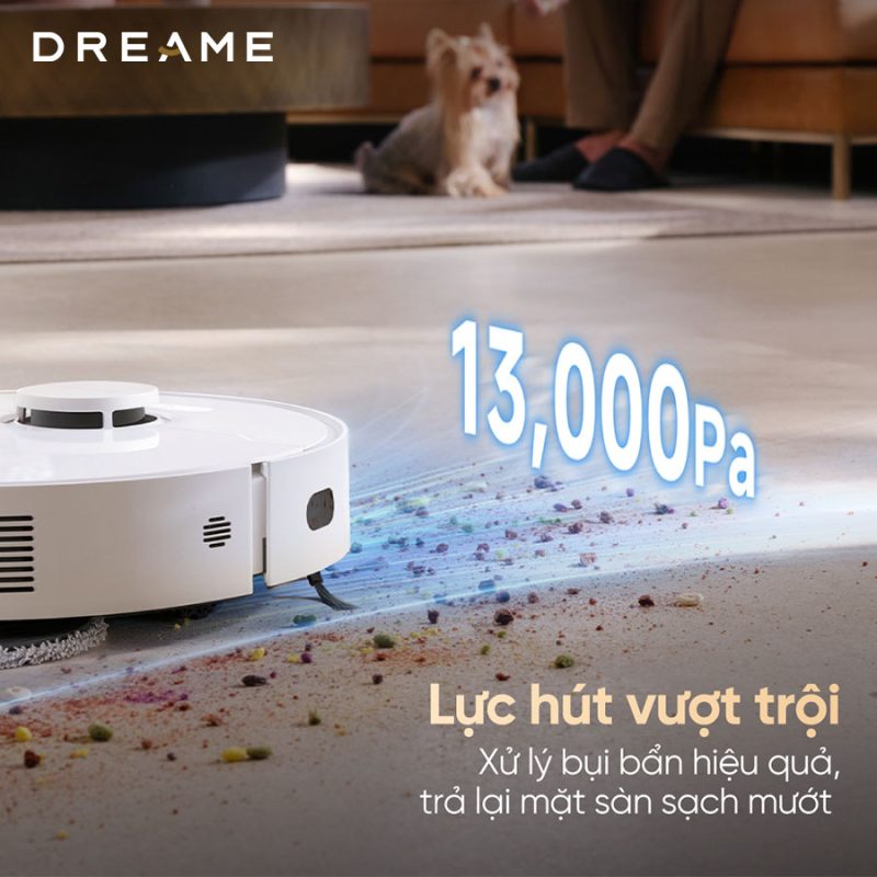 ROBOT HÚT BỤI LAU NHÀ DREAME D20 ULTRA 36 ROBOT HÚT BỤI LAU NHÀ DREAME D20 ULTRA