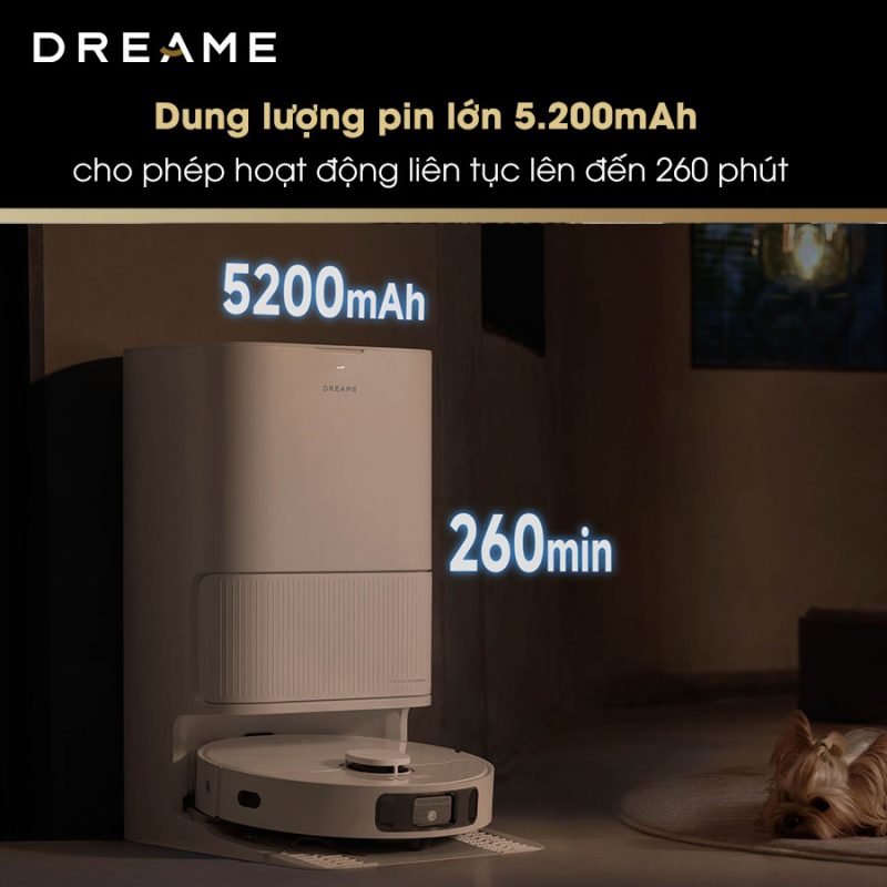 ROBOT HÚT BỤI LAU NHÀ DREAME D20 ULTRA 41 ROBOT HÚT BỤI LAU NHÀ DREAME D20 ULTRA
