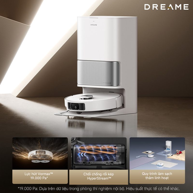 ROBOT HÚT BỤI LAU NHÀ DREAME L40S ULTRA 31 ROBOT HÚT BỤI LAU NHÀ DREAME L40S ULTRA