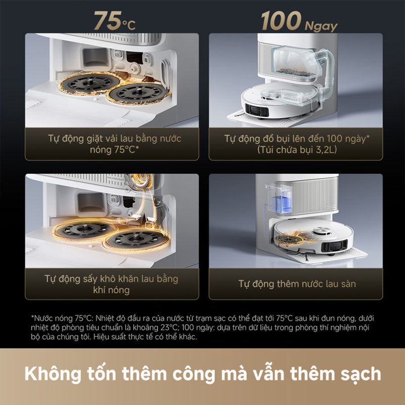 ROBOT HÚT BỤI LAU NHÀ DREAME L40S ULTRA 37 ROBOT HÚT BỤI LAU NHÀ DREAME L40S ULTRA