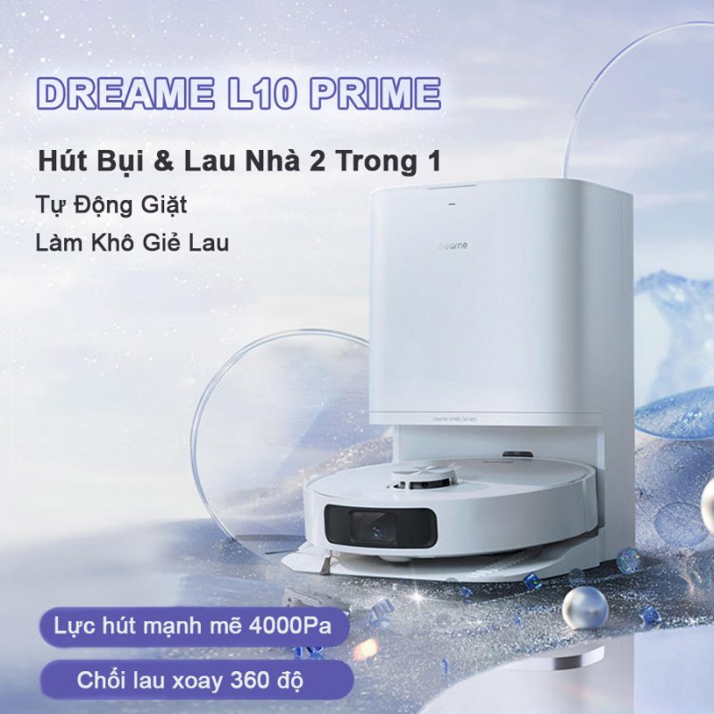 ROBOT HÚT BỤI LAU NHÀ DREAME L10 PRIME 31 ROBOT HÚT BỤI LAU NHÀ DREAME L10 PRIME