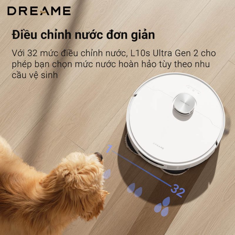 ROBOT HÚT BỤI LAU NHÀ DREAME L10S ULTRA GEN 2 49 ROBOT HÚT BỤI LAU NHÀ DREAME L10S ULTRA GEN 2
