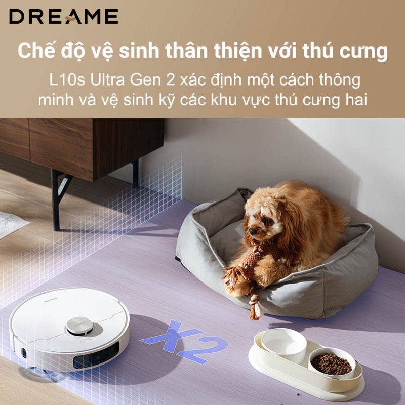 ROBOT HÚT BỤI LAU NHÀ DREAME L10S ULTRA GEN 2 54 ROBOT HÚT BỤI LAU NHÀ DREAME L10S ULTRA GEN 2