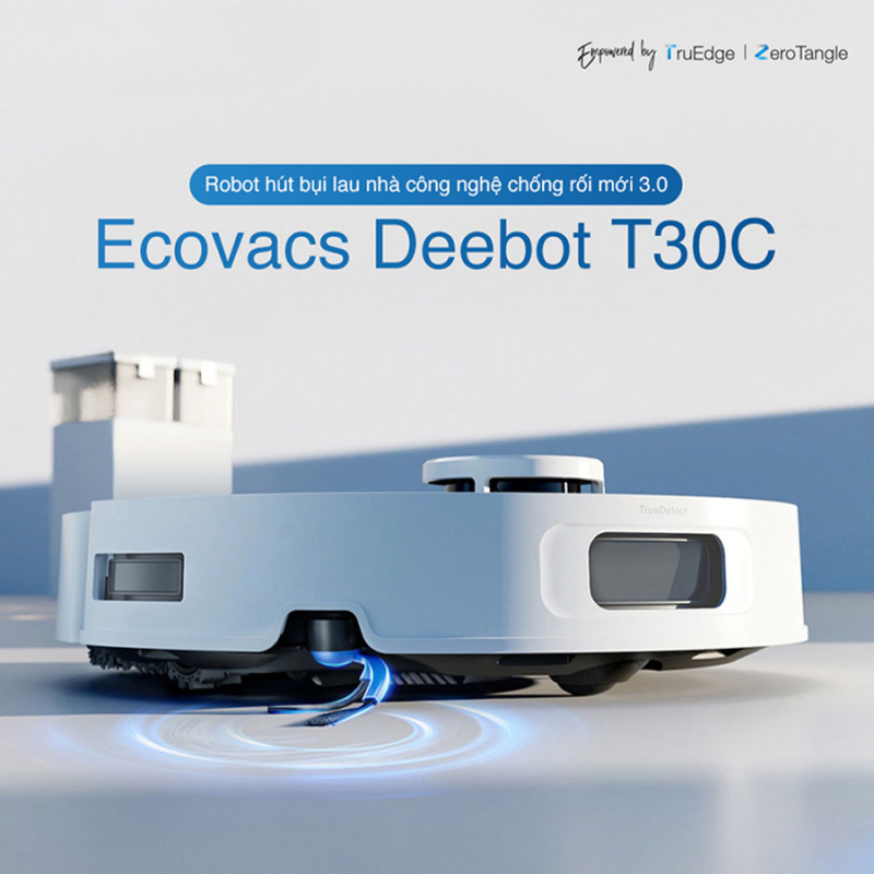 ROBOT HÚT BỤI LAU NHÀ ECOVACS DEEBOT T30C 63 ROBOT HÚT BỤI LAU NHÀ ECOVACS DEEBOT T30C