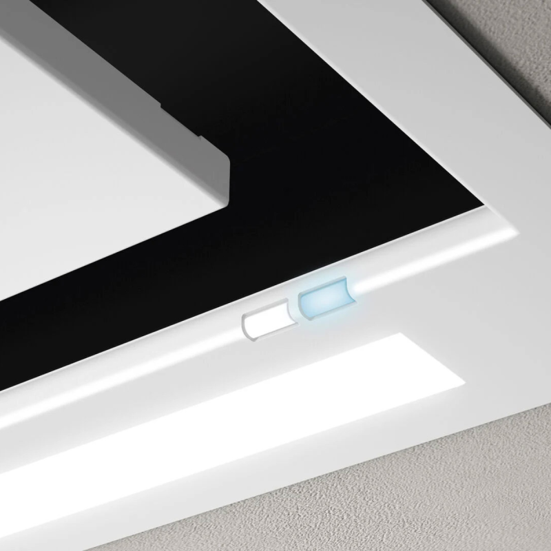 MÁY HÚT MÙI ELICA HILIGHT GLASS H16 WH/A/100 16 MÁY HÚT MÙI ELICA HILIGHT GLASS H16 WH/A/100