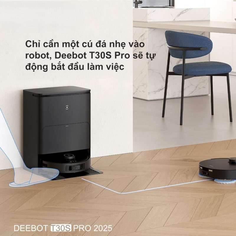 ROBOT HÚT BỤI LAU NHÀ ECOVACS DEEBOT T30S PRO 68 ROBOT HÚT BỤI LAU NHÀ ECOVACS DEEBOT T30S PRO